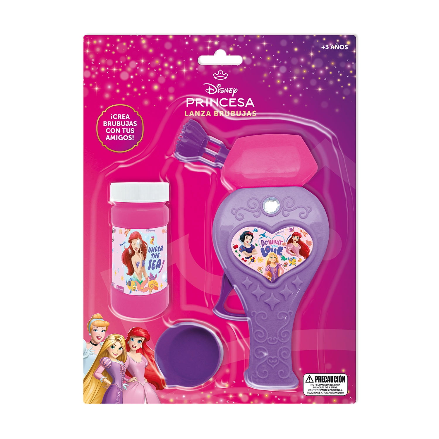 Lanza Burbujas Princesas Disney Pronobel