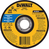 Dewalt - Disco De Corte Dw8062S Cree Thin De 4 5 Pulgadas