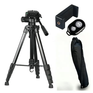 Crusec - Trípode Para Cámara Estabilizador Teléfono Soporte Portátil