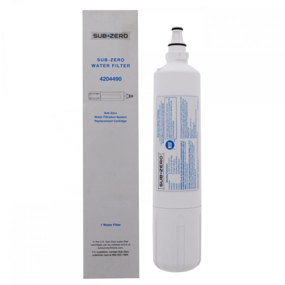 Filtro de agua Sub-Zero 4204490 para refrigerador, 2.05Lpm