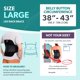 thumbnail image 2 of Faja lumbar BraceAbility LSO Soporte caliente/frío, 2 of 6