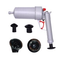 Magideal - Desatascador De Inodoro, Abridor De Desagüe De Bañera Con Ventosas De 4 Tamaños Para Bañera, Inodoro, Desagüe De Piso, Tubería Obstruida, Diseño De Gris