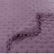 thumbnail image 3 of Cubrecama de Algodon 2 plazas pompon Morado, 3 of 3