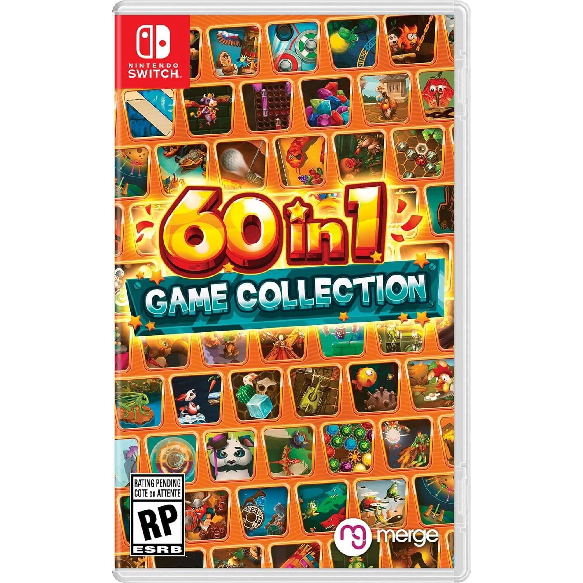 Colección De Juegos Merge Games 60 En 1 Para Nintendo Switch