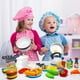 thumbnail image 2 of Juego de utensilios de cocina GJOF2YK Kids con Play Food, 72 piezas, 2 of 3