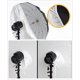 thumbnail image 4 of Difusor de paraguas Happy GO 150 cm negro/plata 16 varillas, 4 of 7