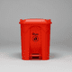 thumbnail image 4 of Contenedor de Basura Qrubber 30lts. rojo con pedal Qrubber, 4 of 4
