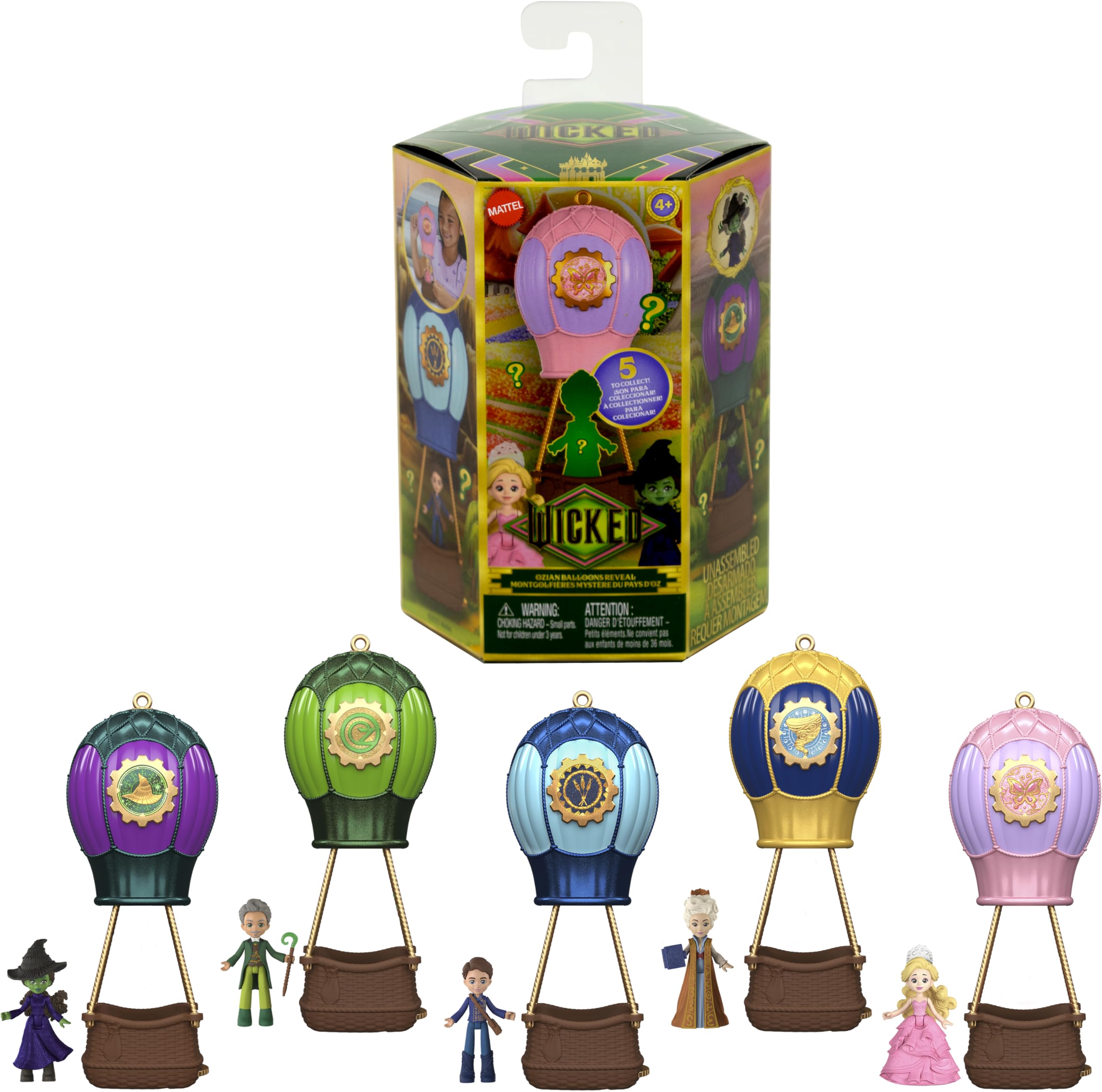 Set De Juguetes Mattel Universal Pictures Wicked Ozian Balloons