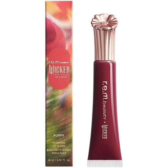 Brillo Labial r.e.m. beauty Wicked For Good Poppy Voluminizador 10ml