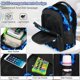 thumbnail image 4 of Set de Mochila ZHIMEBYE Gamer para Niños 17" Gran Capacidad, 4 of 7