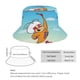 thumbnail image 2 of Hormiga Atómica Sombrero bucket para adultos, gorra de protección solar, sombrero de pescador plegable para viajes al aire libre, pesca y actividades de verano, 2 of 6
