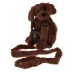 thumbnail image 4 of seguridad para bebés, riendas para caminar, mochila anti-perdida, arnés, correa, perro marrón, 4 of 5