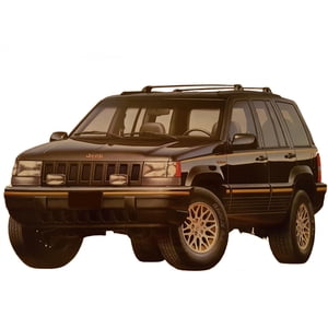Disco Freno Para Auto Jeep Grand Cherokee 1993-1998 Trasero