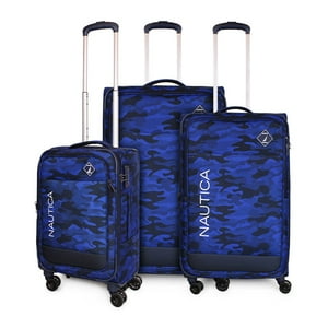 Nautica - Set 3 Maletas De Tela Barham S+M+L Azul