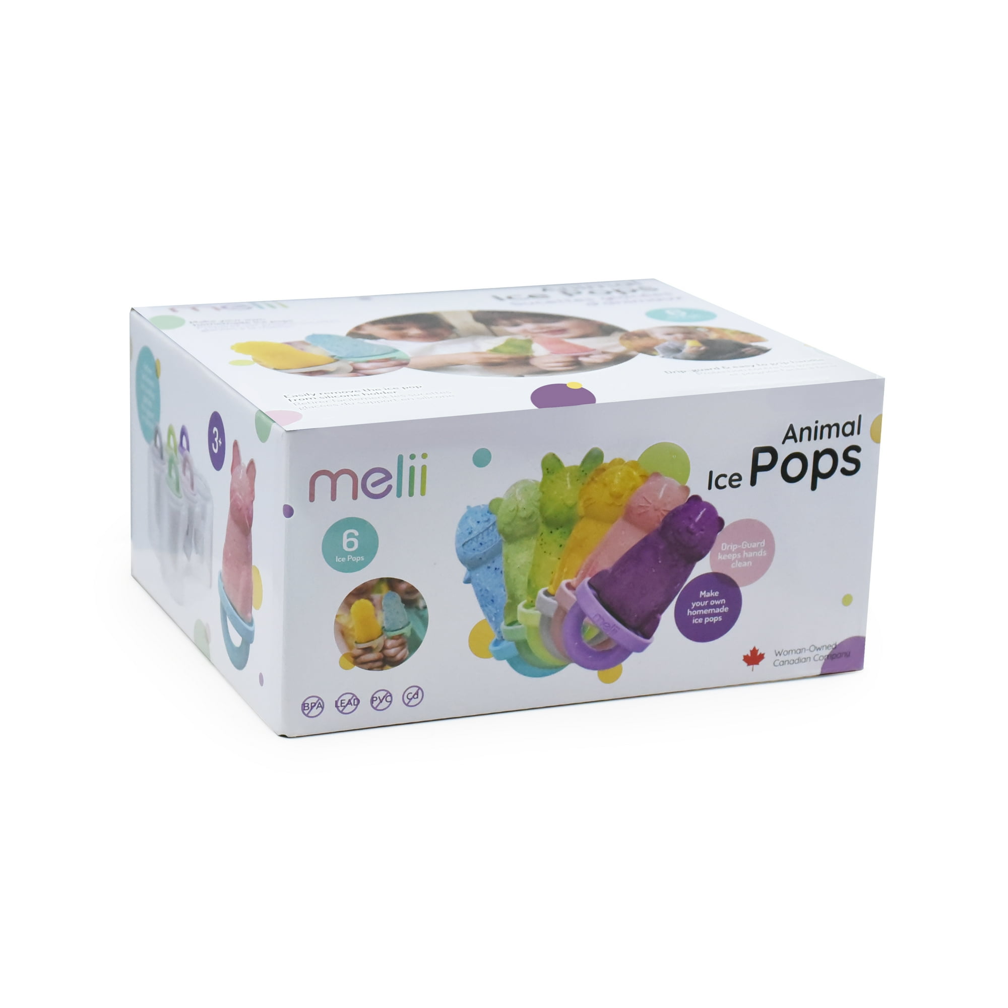Melii - Pack De 6 Moldes Paletas De Helados