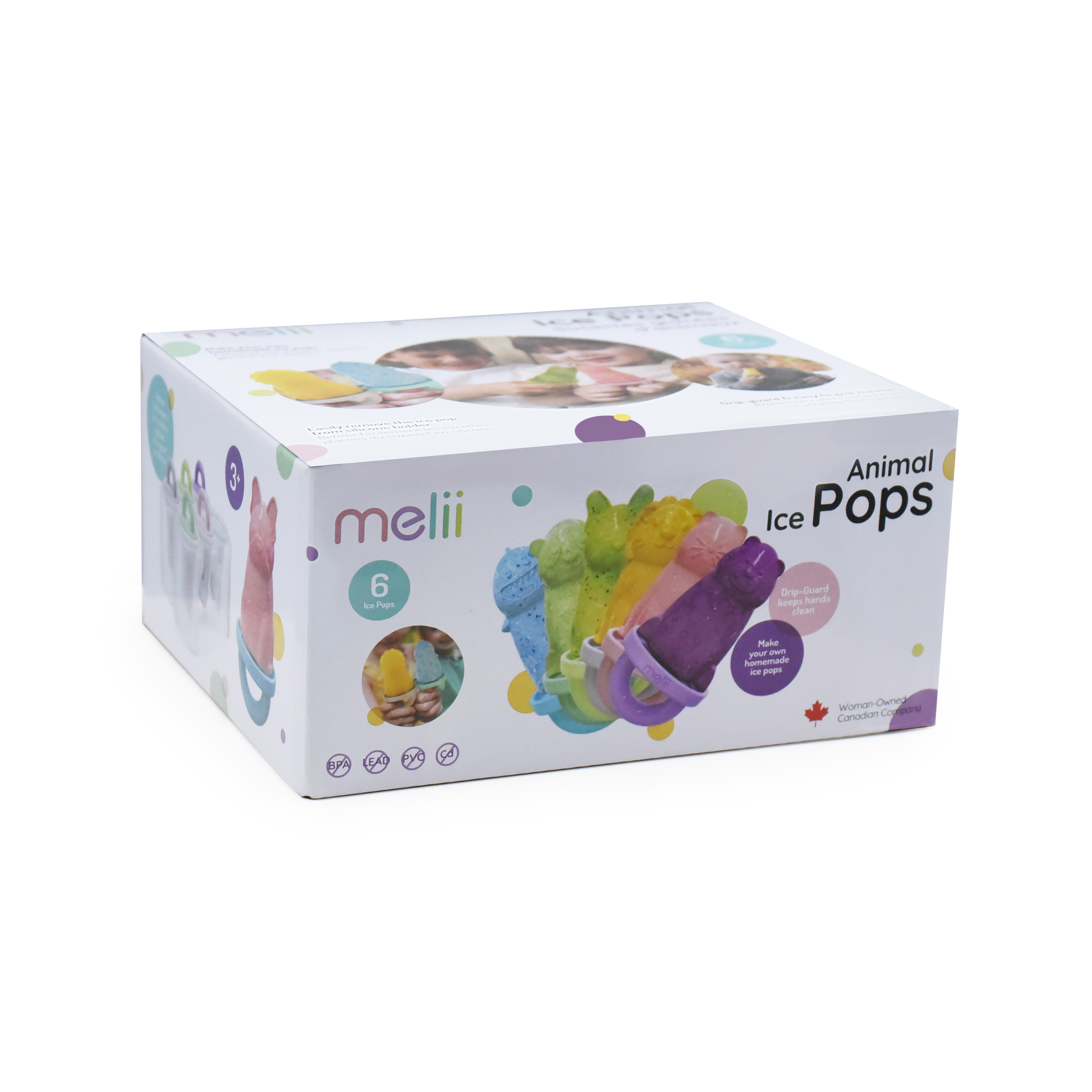 Melii - Pack De 6 Moldes Paletas De Helados