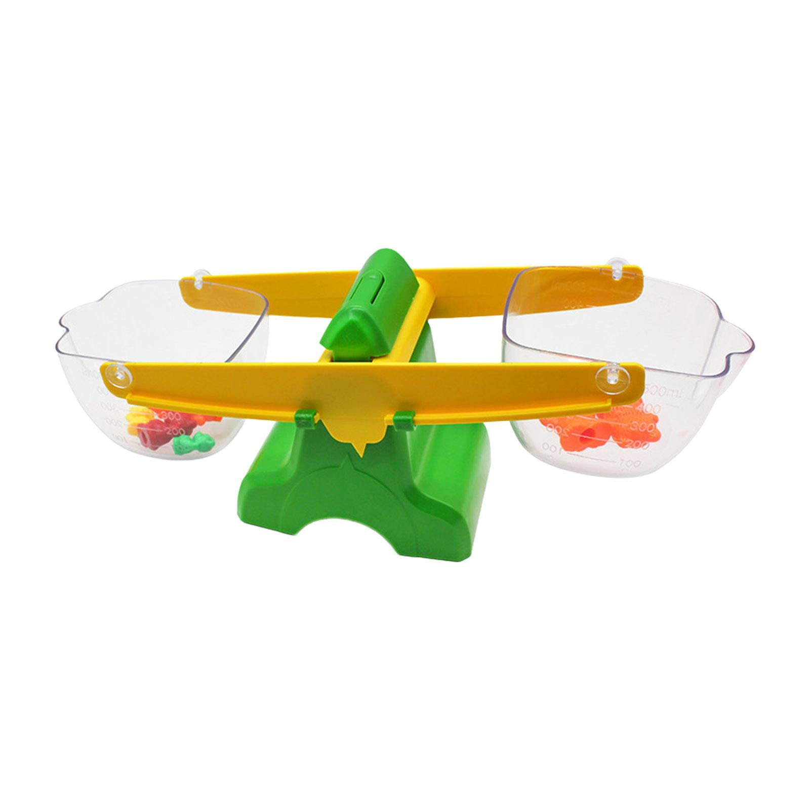 Bothyi - Balanza Para Niños Preescolar Balanza De Doble Bandeja Para La Adición De Desigualdades De Altura