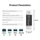 thumbnail image 3 of Memoria USB BORLTER CLAMP 512 GB USB 3.0 Tipo C, 3 of 7