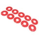thumbnail image 2 of 10Pack Ropa Rack Size Dividers Armario Colgadores Redondos Dividers Red, 2 of 5