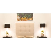 Diseños Valestrini - Respaldo Plaza Y Media Lino Beige