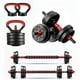 thumbnail image 1 of Set Mancuernas Convertible A Barra Ajustables 10 Kg rojo, 1 of 6