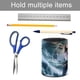 thumbnail image 5 of Percy Jackson-theme Cylinder Pen Holder Pencil Organizer with Flannel Lining PVC Leather Material Cardboard Base for study work 10*8CM, 5 of 6