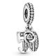 thumbnail image 2 of Colgante de plata de ley Charm PANDORA para la celebración del 50 aniversario, 2 of 6