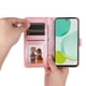 thumbnail image 4 of Funda tipo cartera FOXDOCK para Huawei Nova 11i , diseño girasol en relieve, cuero PU, cierre magnético, soporte y tarjetero, 4 of 5