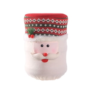 Bothyi - Cubierta De Cubo Dispensador De Agua Decoración Navideña Para Oficina Restaurante Hogar Patrón De Anciano