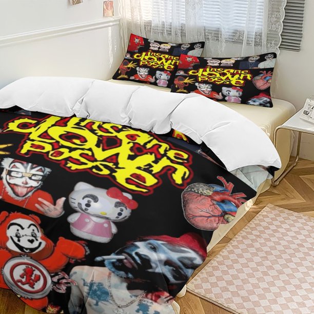 Insane Clown Posse ICP 3-Piece Bedding Set Soft Warm And Comfortable Bed Set