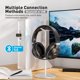 thumbnail image 5 of Auriculares inalámbricos COOSII H300 Bluetooth con micrófono negros, 5 of 8