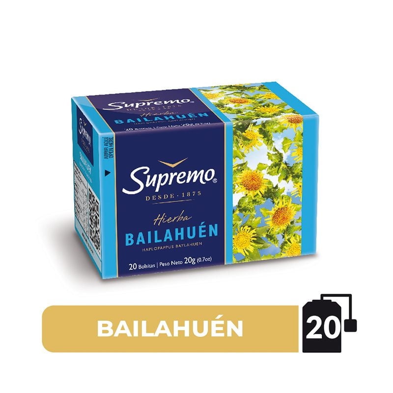 Hierba Bailahuén Caja 20 g Supremo