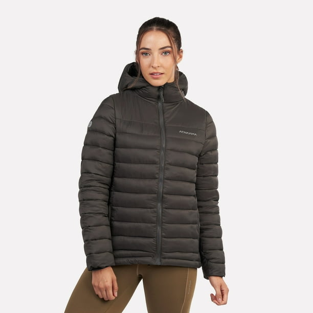 Parka Termica Mujer Indomita Gris Atakama Outdoor