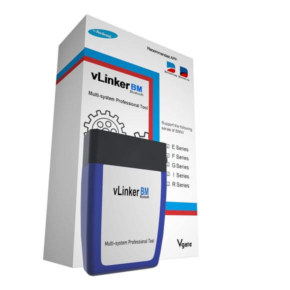Escáner OBD2 Vgate vLinker BM para BMW/Mini con Bluetooth