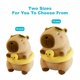 thumbnail image 2 of Peluche Capibara WUFUVAP de 33 cm, suave y relleno, 2 of 7