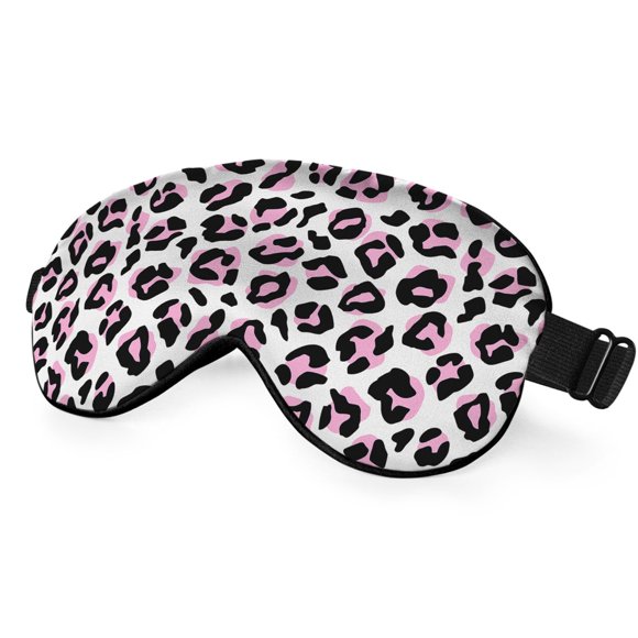 Antifaz NOHSHE 21 cm Estampado Leopardo Sedoso y Suave