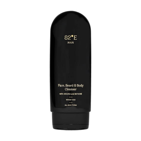 Limpiador 82E para rostro, barba y cuerpo Woody Oud, 200 ml, para hombre