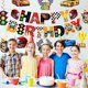 thumbnail image 3 of Decoraciones de fiesta KORHONEN con temática de coches de carreras para cumpleaños de niños y adultos, 3 of 8