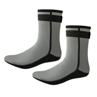 Magideal - Trajes De Neopreno Calcetines Botas De Agua Botas De Playa Antideslizantes Calcetines De Buceo Flexibles 3 Mm Mujeres Hombres Surf Natación , M M