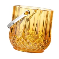 Magideal - Cubo Enfriador De Vino, Bañera De Hielo Y Pinzas Con Asa, Bañeras Portátiles Para Fiestas, Bañera Enfriadora De Bebidas Para Ktv Clubs, Congelador, Có , Ronda Ronda Borrada