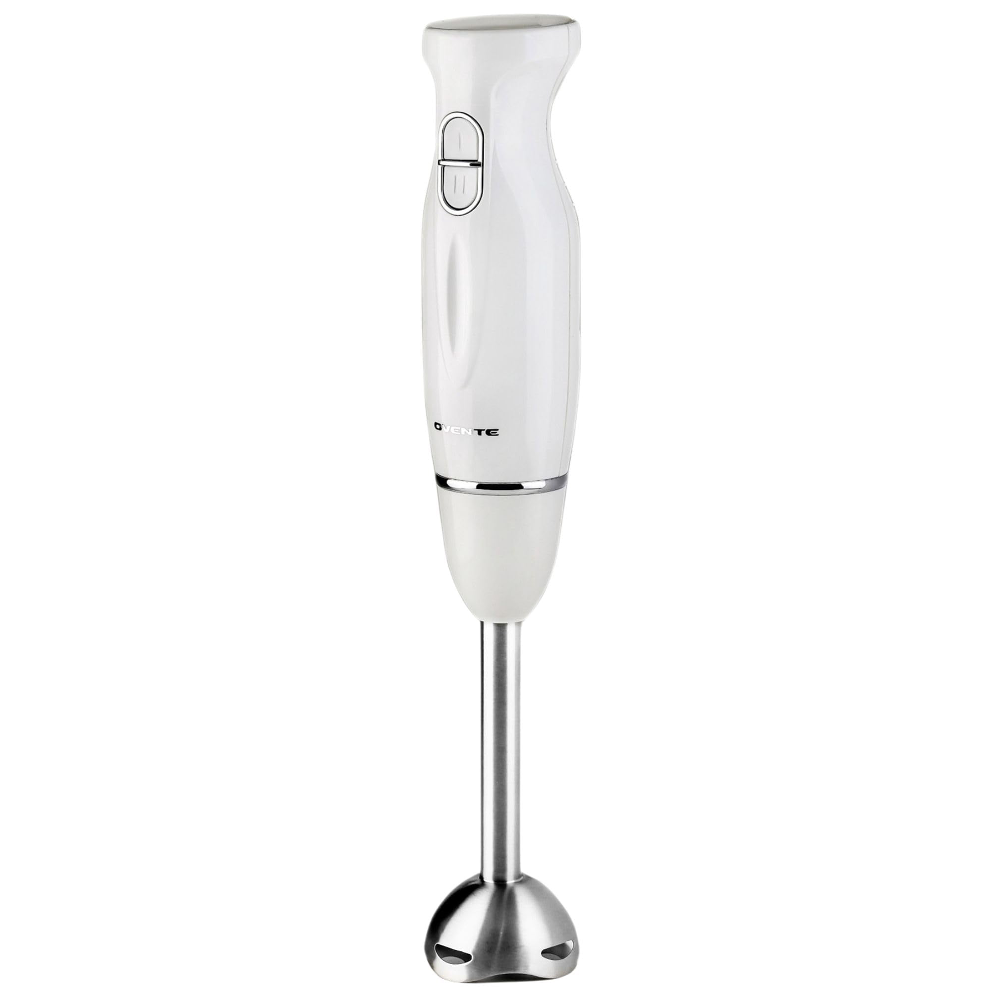 Batidora De Mano Ovente Hs560w 300w, 2 Velocidades, Acero Inoxidable, Color Blanco