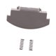 thumbnail image 1 of Clip de cierre de la tapa de la consola de los reposabrazos del coche para 96-05 vw golf4 passat b5 gris, 1 of 3