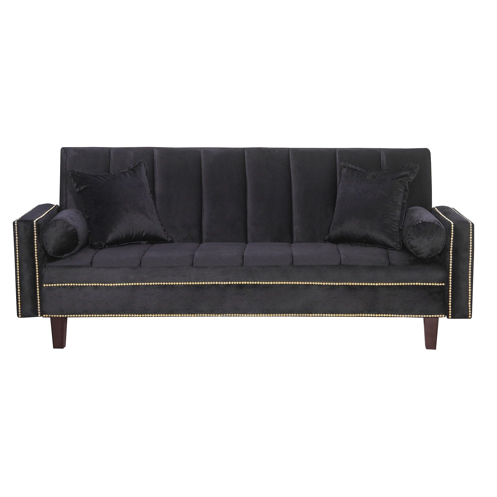 Black Factory - Futon Sofa Cama Golden Black