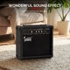 thumbnail image 5 of Amplificador Combo para Bajo Eléctrico GLARRY 20W con Audífonos y Entrada MP3, 5 of 6