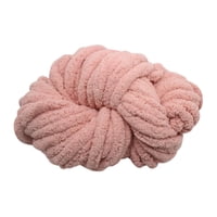 Magideal - Hilo Grueso De Chenilla, Hilo Súper Voluminoso, Hilo Grueso Lavable, Fibras Acrílicas Para Cama, Brazo De Ganchillo, Cojín Para Sofá Tejido Rosa Carnoso
