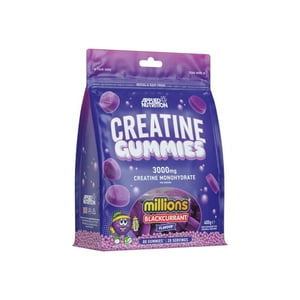 Creatina En Gomitas 20 Servicios 400Gr Millions Blackcurrant- Applied Nutrition
