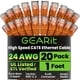 thumbnail image 1 of Cable Ethernet GEARit Cat6 Paquete de 20 Unidades de 30 cm RJ45 10 Gbps, 1 of 9