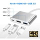 thumbnail image 4 of Adaptador Usb C A Hdmi Convertidor Av Multipuerto 4k, 4 of 7