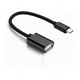 thumbnail image 1 of Cable OTG Tipo C Adaptador Usb Para Pendrive Mouse Teclado Negro, 1 of 1