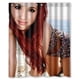 thumbnail image 1 of Cortina de ducha Ariana Grande, juego de cortinas de baño con ganchos, tamaño 60 x 72 pulgadas, 1 of 3